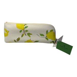 Kate Spade New York Lemon Pencil Case Stationery Set - NWT